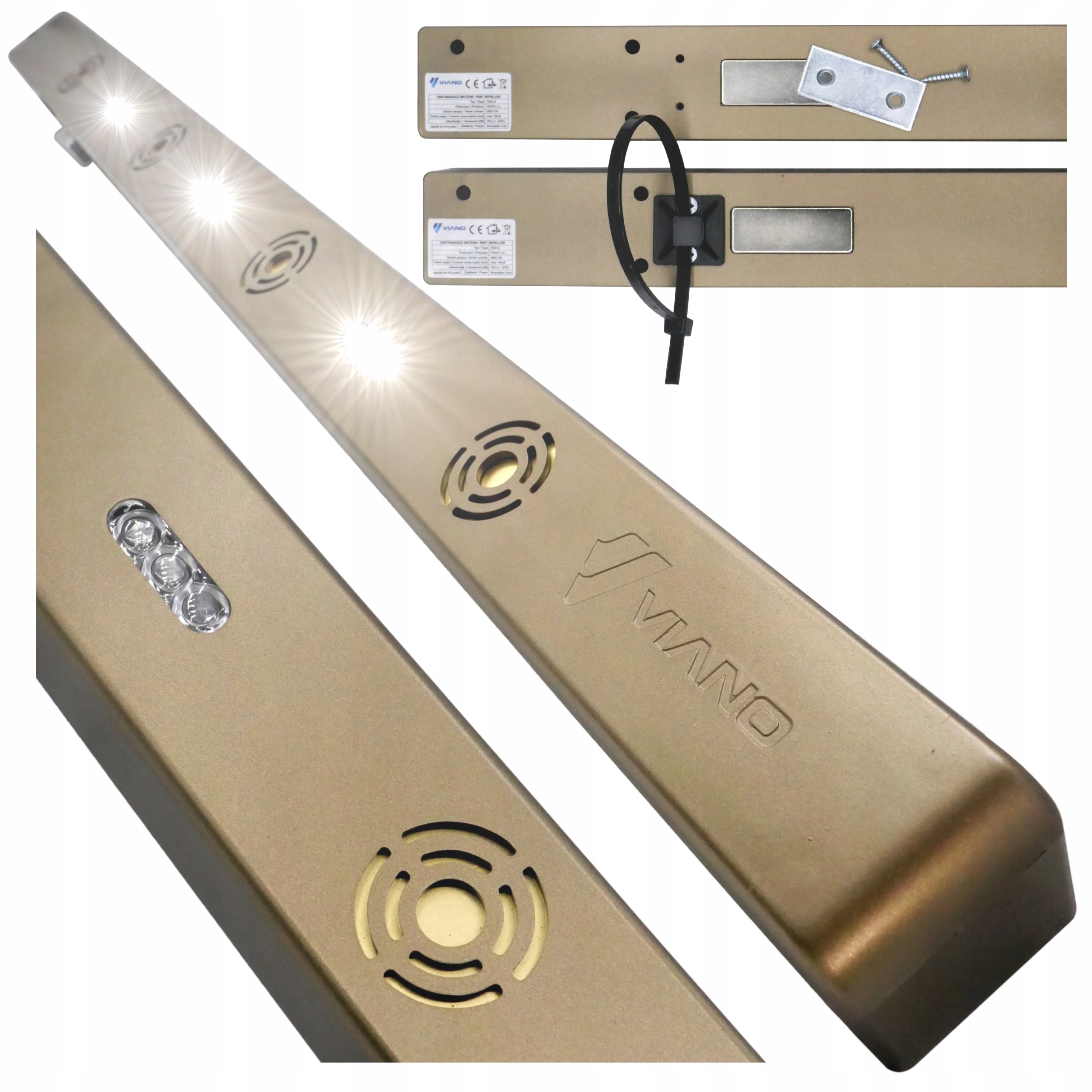 WIRELESS LONG – bezdrôtový odpudzovač kún a hlodavcov IP65